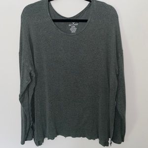 Oversized Army Green Sweater